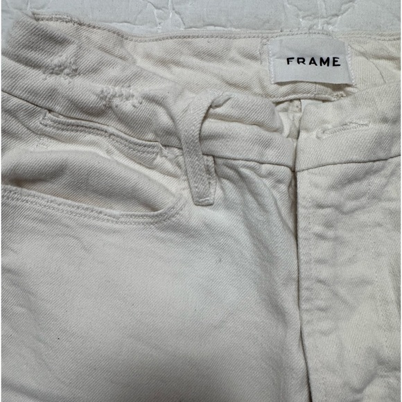 FRAME High Waist Straight Cotton Jeans in Size 26 - Picture 10 of 17